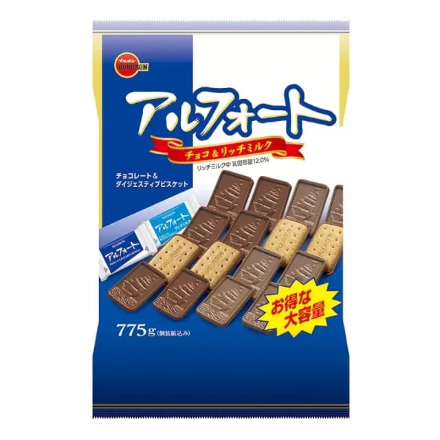 【美式賣場】Bourbon 帆船巧克力餅乾 分享包(747g 奶素)
