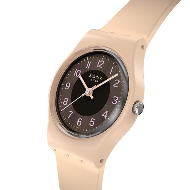 【SWATCH】Swatch Lady 原創系列手錶 ESPRESSO CHARM 女錶 手錶 瑞士錶 錶(25mm)