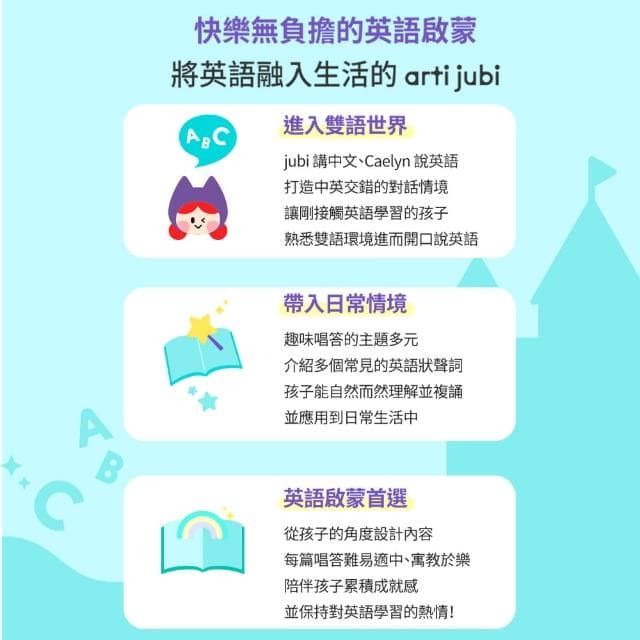 【kokozi】原創雙語啟蒙2arti有聲故事屋組(生日禮物 語言啟蒙 有聲書 育兒必備 玩具)