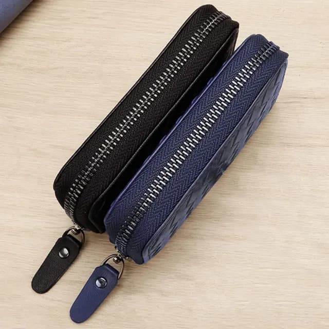 【MoonDy】雙11 零錢鑰匙包 女錢包 真皮鑰匙包 多功能收納包 機車鑰匙包 羊皮包包 編織鑰匙包 門用鑰