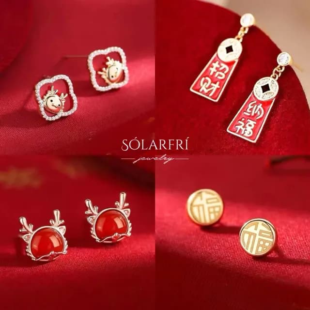 【SOLARFRi】銀針耳環｜閃耀輕奢小眾款親膚低敏 附品牌禮盒包裝(閨蜜情人女友母親老婆禮物)