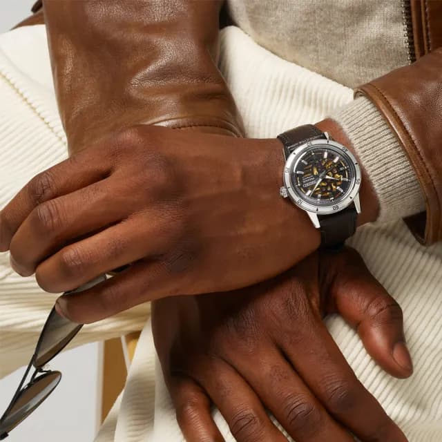 【SEIKO 精工】Style60’s 復古風 重機引擎 機械腕錶 父親節 禮物 送禮 推薦(SSA461J1/4R72-00C0J)