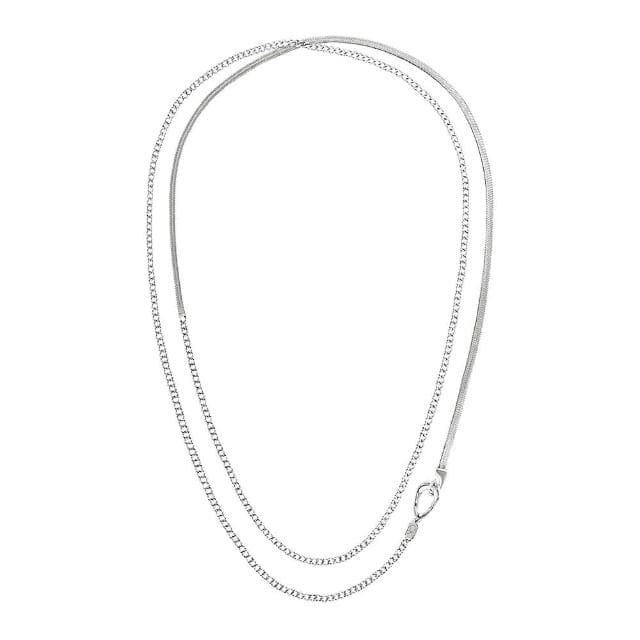 【Calvin Klein 凱文克萊】CK Flow 女士長項鍊 母親節 送禮 禮物(35000592)