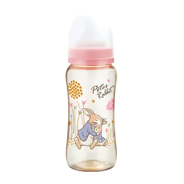 【奇哥官方旗艦】比得兔PPSU寬口奶瓶-360ml(2色選擇)