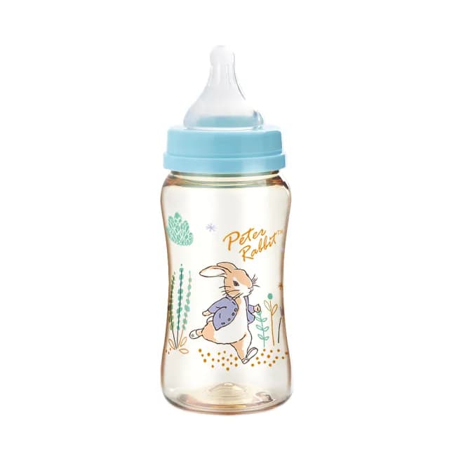 【奇哥官方旗艦】比得兔PPSU寬口奶瓶-240ml(2色選擇)