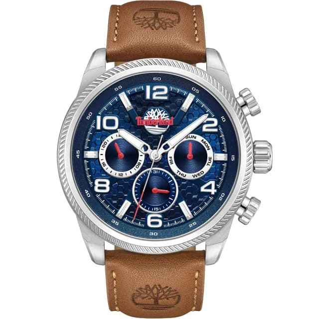 【Timberland】天柏嵐  HENNIKER II 三眼多功能手錶-藍/46mm 禮物 送禮 推薦(TDWGF0028705)