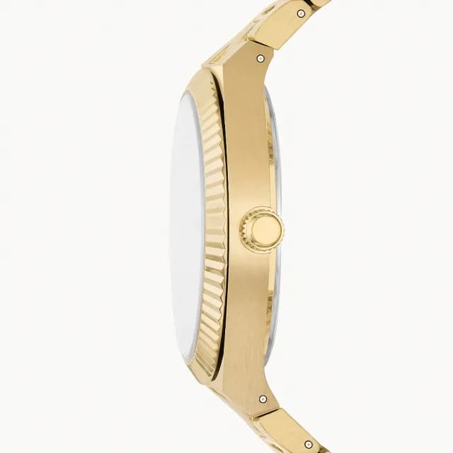 【FOSSIL】Scarlette 蜻蜓香檳金女錶-38mm 禮物 送禮 推薦(ES5262)