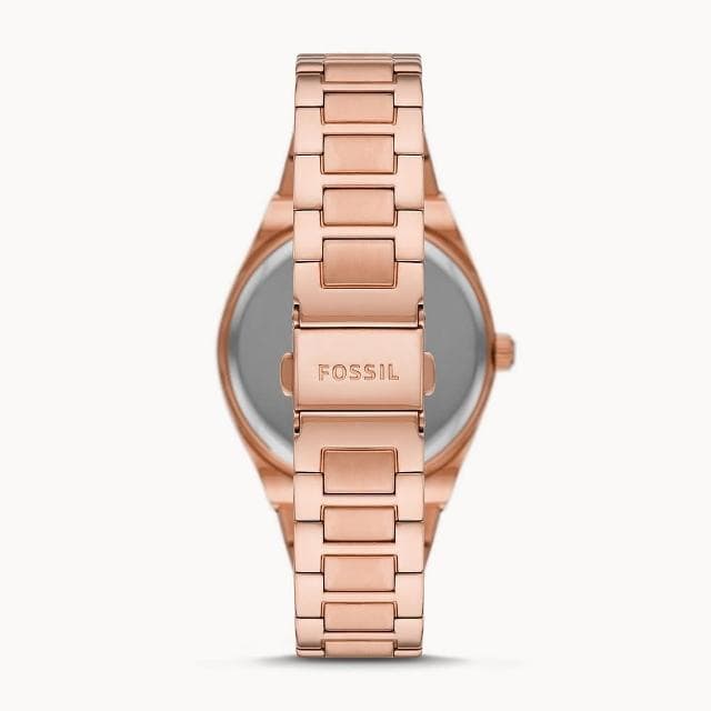 【FOSSIL】Scarlette 玫瑰金手錶-38mm 母親節 送禮 禮物(ES5258)