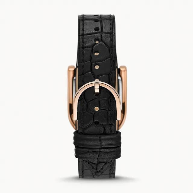 【FOSSIL】Harwell 復古鎖頭造型女錶-28mm 禮物 送禮 推薦(ES5263)