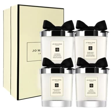 【Jo Malone】香氛工藝蠟燭 200g(國際航空版.多款任選/英國梨小蒼蘭/海鹽鼠尾草/藍風鈴)