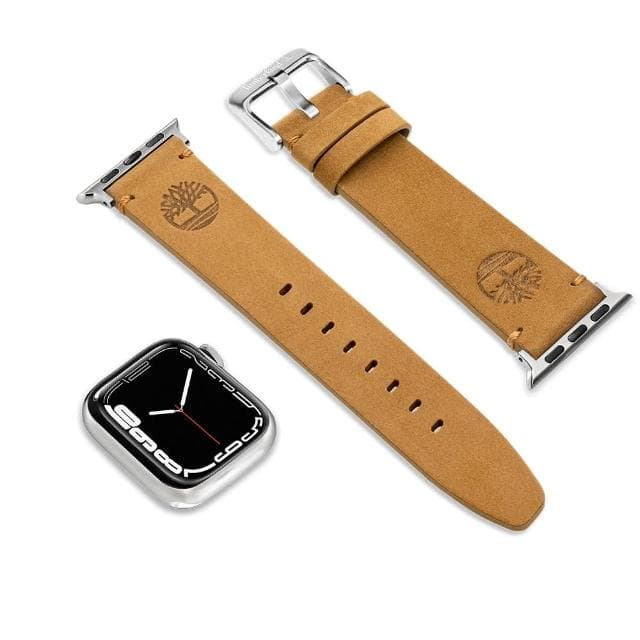 【Timberland】天柏嵐 Apple Watch 錶帶 42/44/45mm 適用 磨砂皮革 母親節 送禮 禮物(不含手錶)