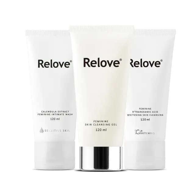 即期品【Relove 官方直營】全方位私密潔淨凝露120mlx3入限量組(胺基酸.金盞花.男性私密潔淨凝露任選)