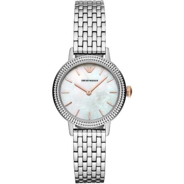 【EMPORIO ARMANI】亞曼尼 女仕手錶 套錶組-32mm 母親節 送禮 禮物(AR80020)