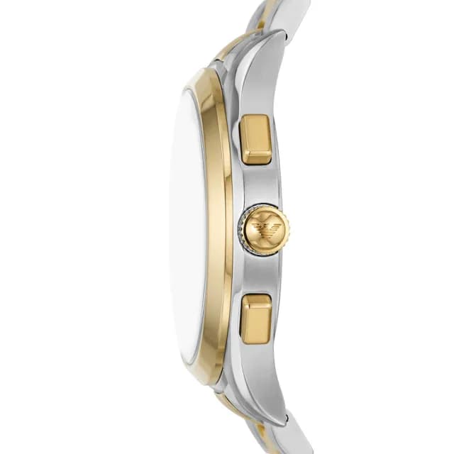 【EMPORIO ARMANI】亞曼尼 紳男計時手錶-43mm 禮物 送禮 推薦(AR11527)