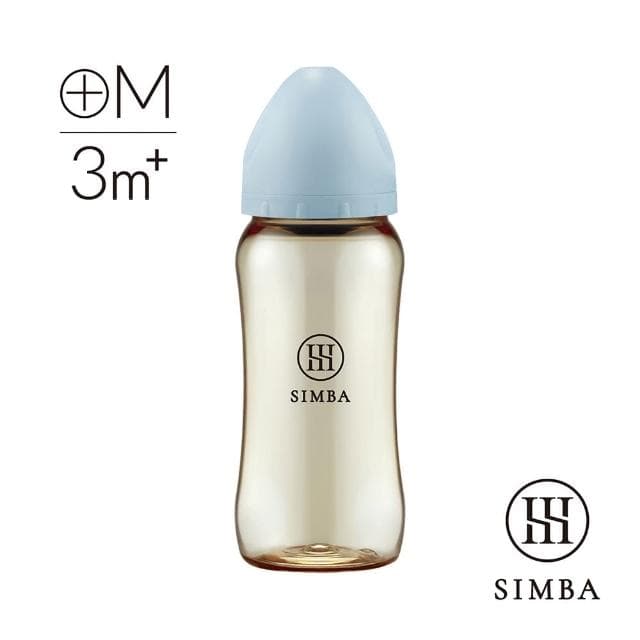 【Simba 小獅王辛巴官方直營】蘊蜜鉑金PPSU寬口防脹氣奶瓶360ml(全齡適用)