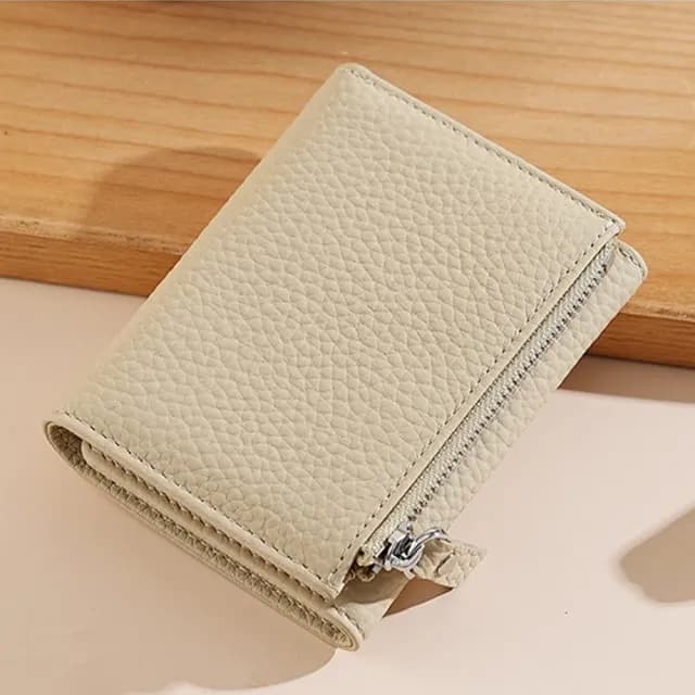 【MoonDy】雙11 短夾 女錢包 錢包 三折錢包 信用卡包 卡夾 日式錢包 防盜錢包 拉鍊零