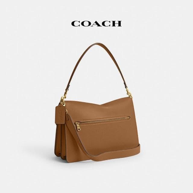 【COACH】蔻馳官方直營 CHAIN TABBY 35號鏈帶單肩手袋 單肩包 斜背包-多色可選(CY921)