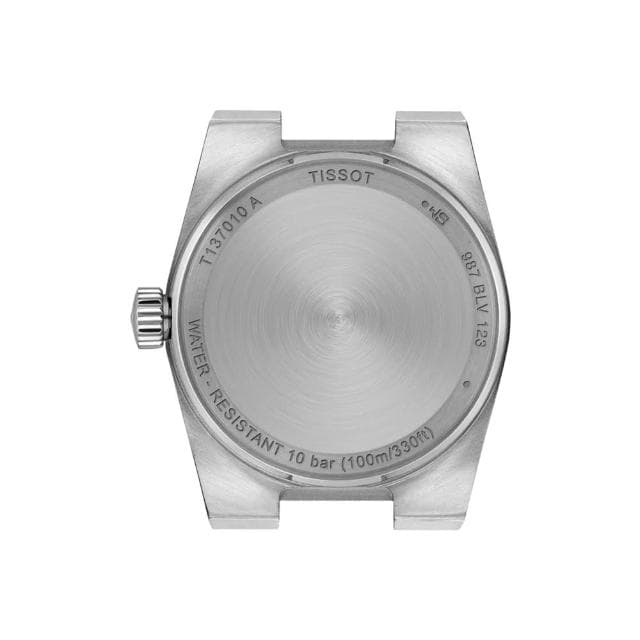 【TISSOT 天梭】PRX系列 1970復刻 復古珍珠貝腕錶 母親節 禮物 推薦(T1370101111100)