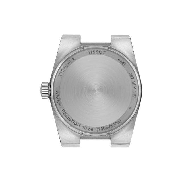【TISSOT 天梭】PRX系列 1970復刻 冰藍 復古時尚腕錶 母親節 禮物 推薦(T1370101135100)