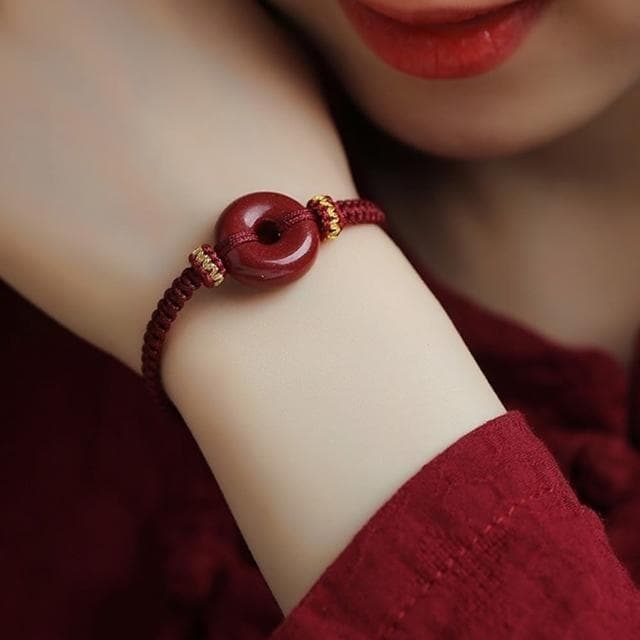【LEESA】母親節禮物 手串\護身符\辟邪手鍊\手鍊\手工編織\手環\手鍊串珠\招財納福\保平安\送媽媽\女生生日