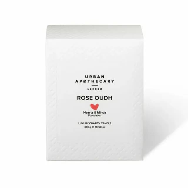 【Urban Apothecary】U/A｜玫瑰沉香｜愛心慈善限定 香氛蠟燭 300g