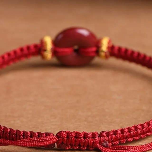 【KT DADA】雙11 辟邪手鍊 招財納福 保平安 送媽媽 禮物 手工編織 手環 手鍊串珠 紫金砂 平安扣