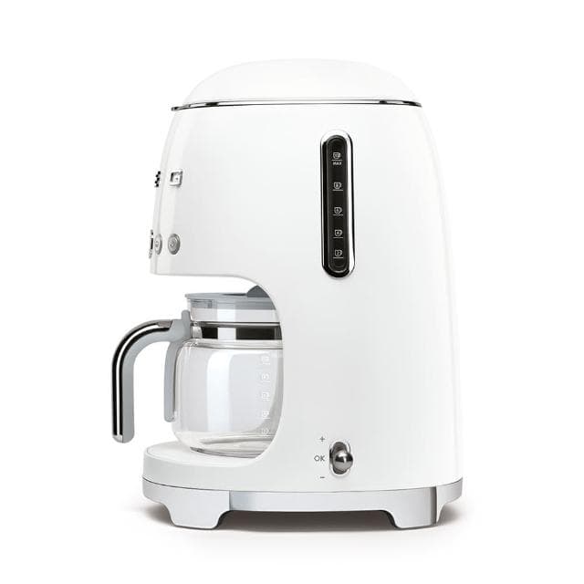 【SMEG】義大利濾滴式咖啡機-珍珠白(DCF02WHUS)