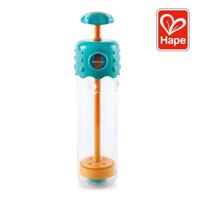【德國Hape】花式噴泉水槍(木製玩具/木頭玩具/彌月禮/生日禮)