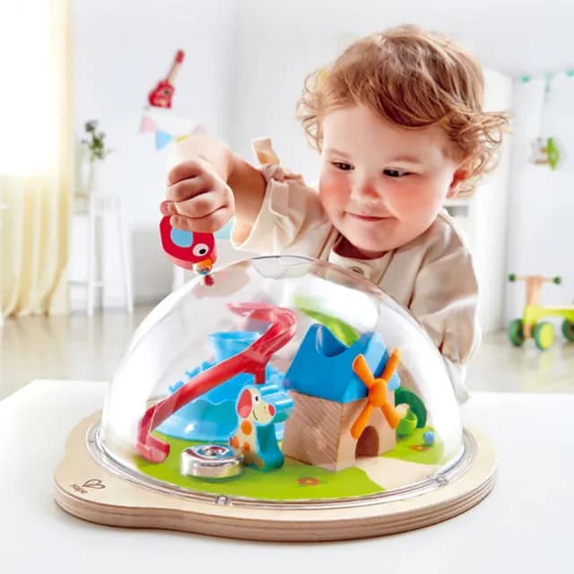 【德國Hape】佩佩陽光谷立體迷宮(木製玩具/木頭玩具/彌月禮/生日禮)