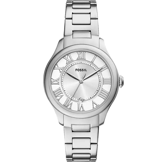 【FOSSIL】Raquel 復古羅馬時標大三針女錶-38mm 禮物 送禮 推薦(ES5393)