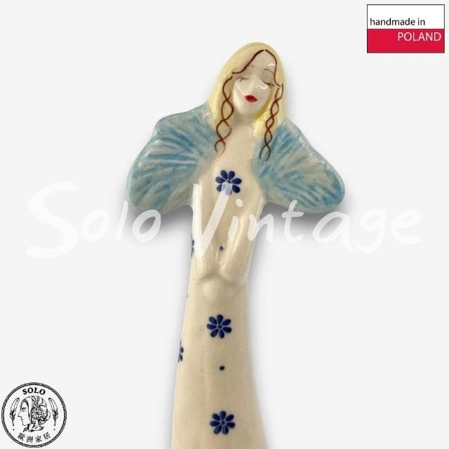 【SOLO 波蘭陶】波蘭正品 Vena 波蘭陶 26.5CM 天使擺飾 裝飾 聖誕節 禮物