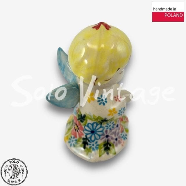 【SOLO 波蘭陶】Vena 波蘭陶 9CM 天使擺飾 裝飾 聖誕節 禮物