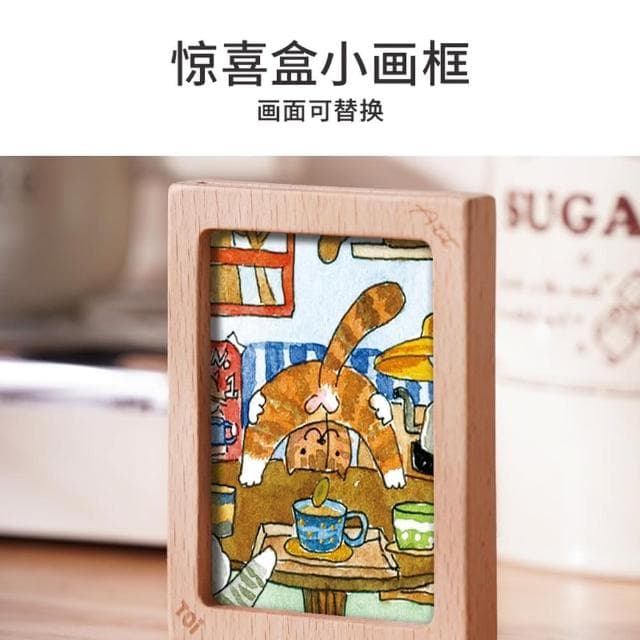 【TOi 圖益】小小貓咖啡館 牛奶雞蛋咖啡香(1000片拼圖DIY 成人治癒休閒益智IP桌遊 收藏擺飾 禮物首選)