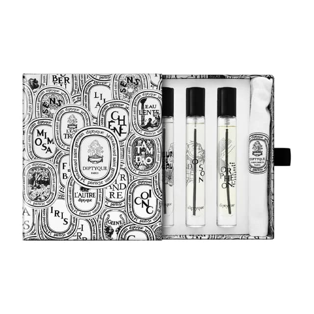 【Diptyque】淡香精三件組禮盒 10ml*3(國際航空版.肌膚之華/杜桑/爵夢)