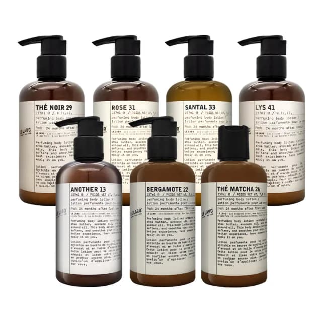 【Le Labo】身體乳液 237ml(國際航空版_玫瑰31/檀香33/黑茶29/ANOTHER 13/末茶26)