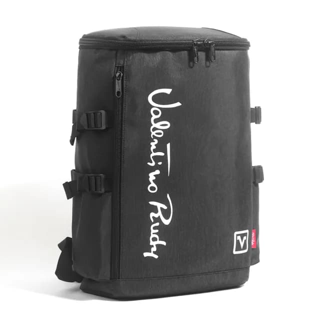 【Valentino Rudy 范倫鐵諾.路迪】百搭休閒圓桶造型大容量後背包(VR-NT65396 七夕情人節禮物 送禮 男包)