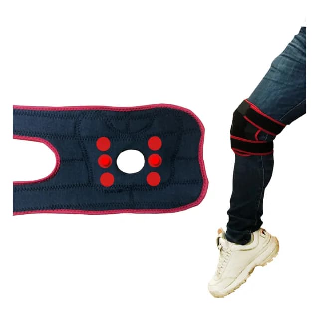 【Qi Mei 齊美】鍺x磁能 健康能量竹炭護膝2入/1雙-台灣製(磁力貼 運動 護具 父親節禮物)