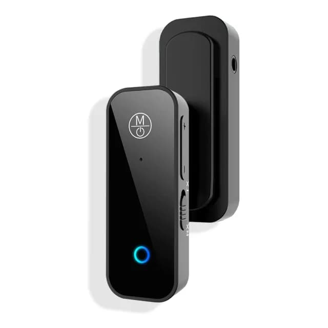 【The Rare】二合一藍牙5.1音頻接收器 車載AUX藍牙適配器 藍牙音響無線播放器