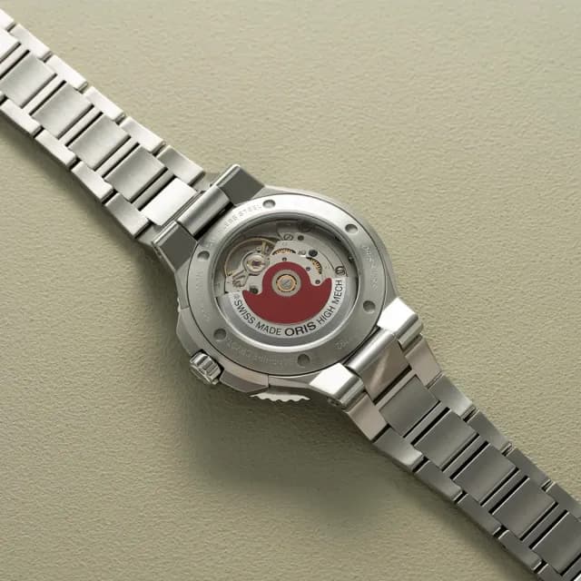 【ORIS 豪利時】Aquis 時間之海系列 潛水機械腕錶 父親節 禮物 送禮 推薦(0173377924151-0781905P)