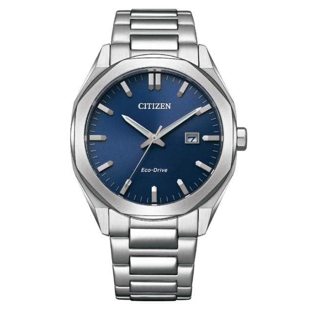 【CITIZEN 星辰】GENTS 光動能 八角形 時尚男錶 父親節 送禮 禮物推薦(BM7600-81L)