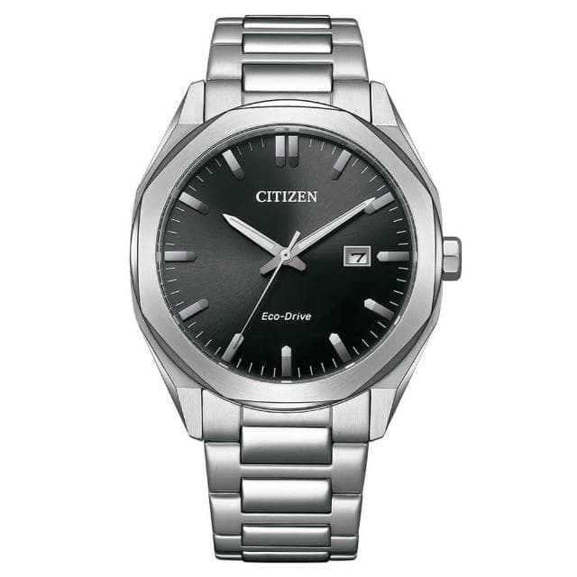 【CITIZEN 星辰】GENTS 光動能 八角形 時尚男錶 禮物推薦 41mm(BM7600-81E)