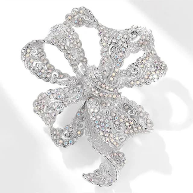 【Penny珮妮】歐美滿鑽蝴蝶結胸針胸花(母親節禮物 交換禮物 送女友 生日禮物 情人節 尾牙 新年禮物 結婚)
