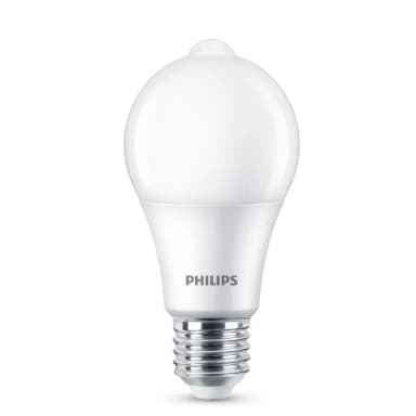 【Philips 飛利浦】1入 8.8W感應式燈泡 LED燈泡 黃光 2700K(雙重智能感應)