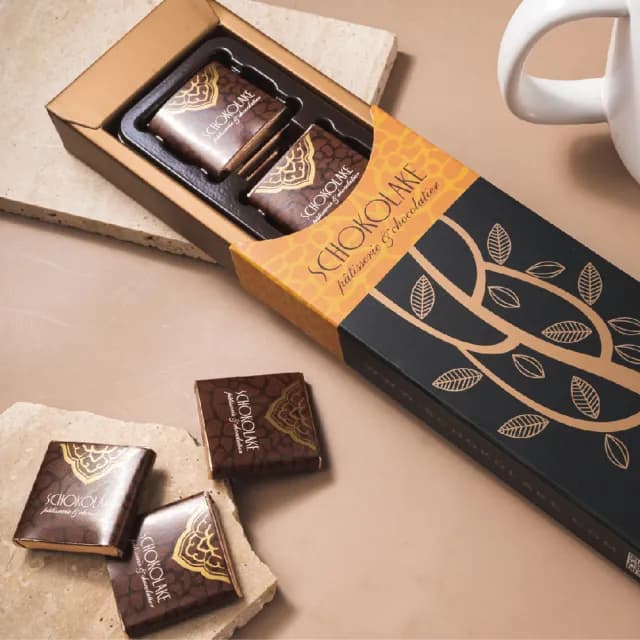 【巧克力雲莊】85%黑巧克力薄片12入