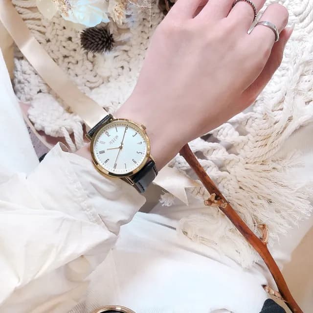 【JULIUS 聚利時】最初計時 皮革經典文青腕錶 JA-1017(五色/37.5mm)