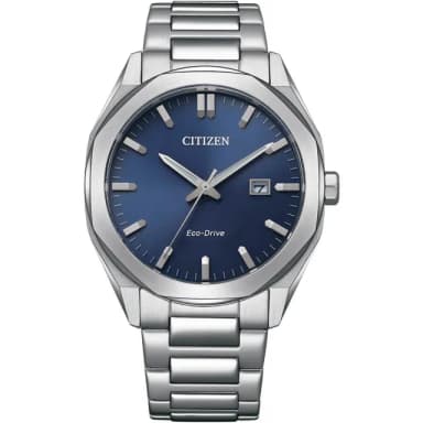 【CITIZEN 星辰】八角錶殼 光動能時尚男錶-41mm 生日 禮物(BM7600-81L)