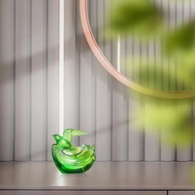 【琉璃工房 LIULI】與光同行 祝福  入厝禮/開業禮物(手工/開業禮物/ 發財/升官/企業/退休)