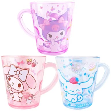 【TDL】三麗鷗大耳狗美樂蒂酷洛米兒童水杯杯子漱口杯牙刷杯260ml K-0053/001542(生日禮物 聖誕節 平輸品)