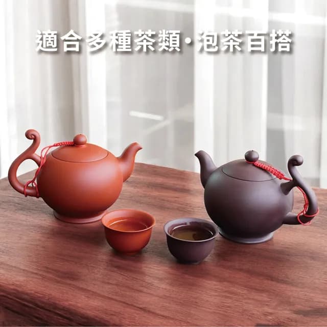 【陶說】大巧壺 500ml(茶具 茶壺 朱泥 紫砂 泡茶壺)