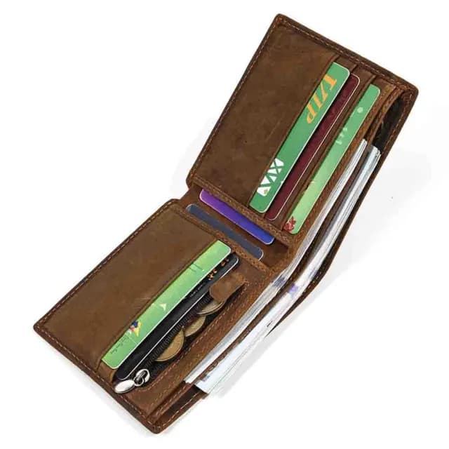 【LEESA】雙11 牛皮短款錢包\牛皮錢包\錢包\皮夾\短夾\男生皮夾\皮夾短夾\短夾\皮夾\